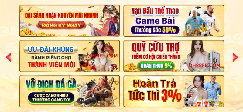 Lucky88 tặng thưởng từ 3x đến 5x cho hai lần nạp tiền đầu tiên của bạn - Lucky88